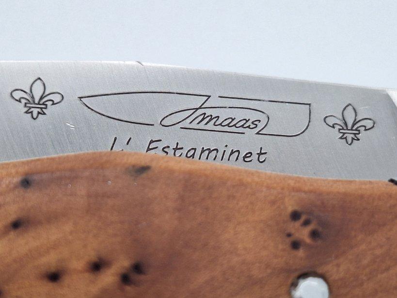 photo d'un couteau artisanal